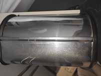pojemnik na chleb,metalowy ,chlebak,kolor inox