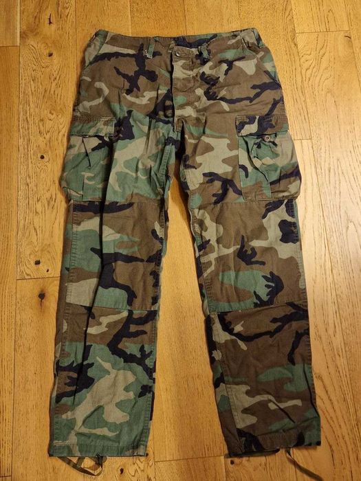 Spodnie US Army BDU Woodland Large Long
