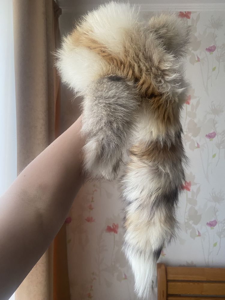 Шапка натуральная лиса FOX FUR