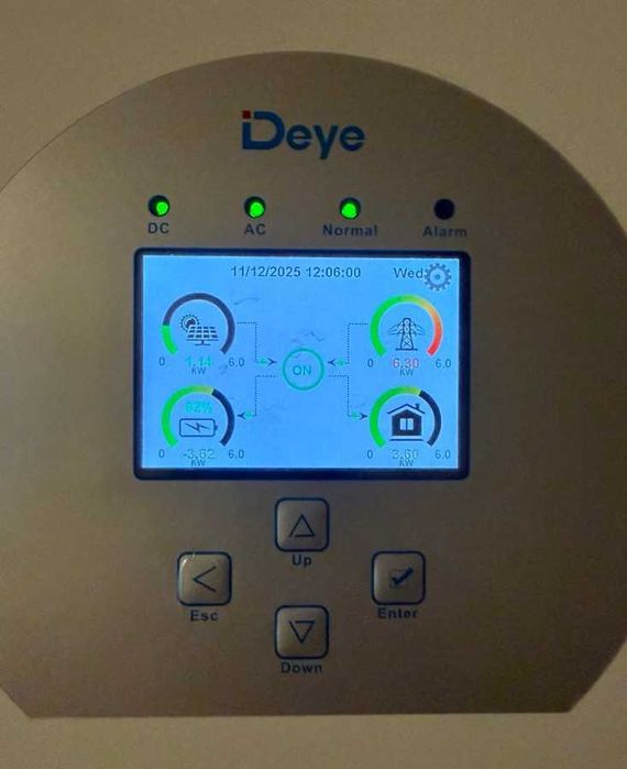 Комплект Інвертор + акумулятор Lifepo4 (виготовляємо)