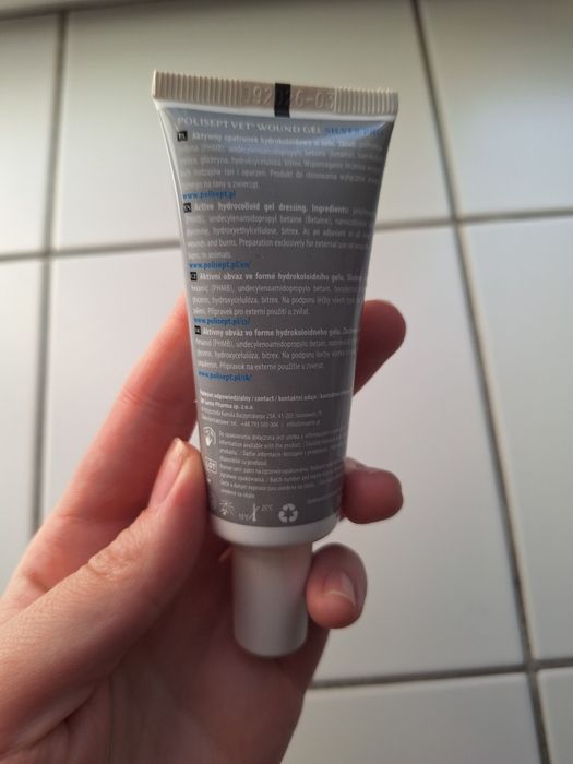 Polisept VET Gel Wound Ger Silver PRO żelowy na rany