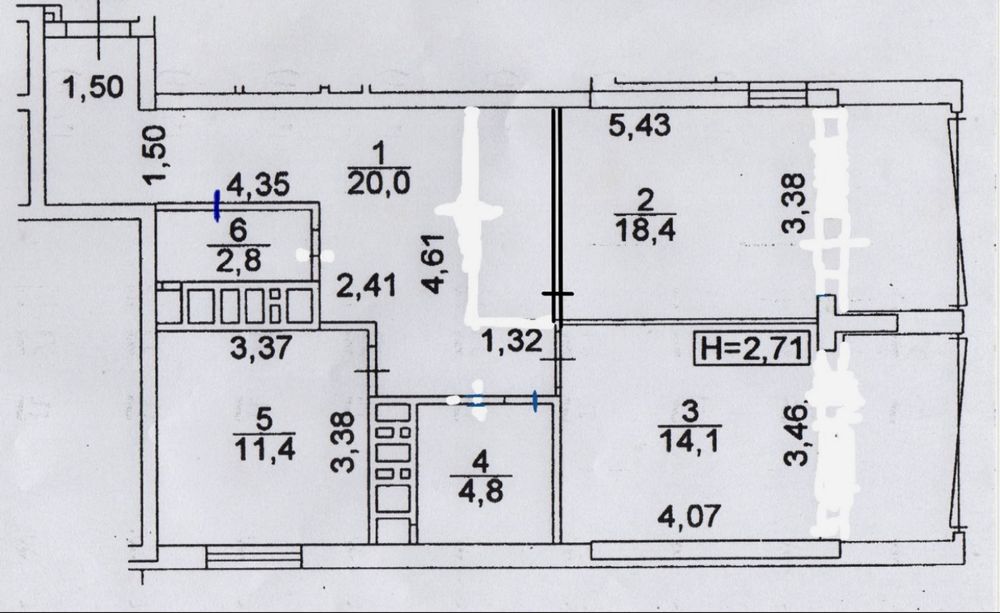 ‼️Продам 2-кімнат. квартиру на вул. Герцена 35А. ЖК ГЕРЦЕН-ПАРК. Без %