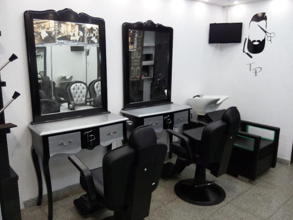 Mobiliário para barbearia fabricamos o seu modelo barato