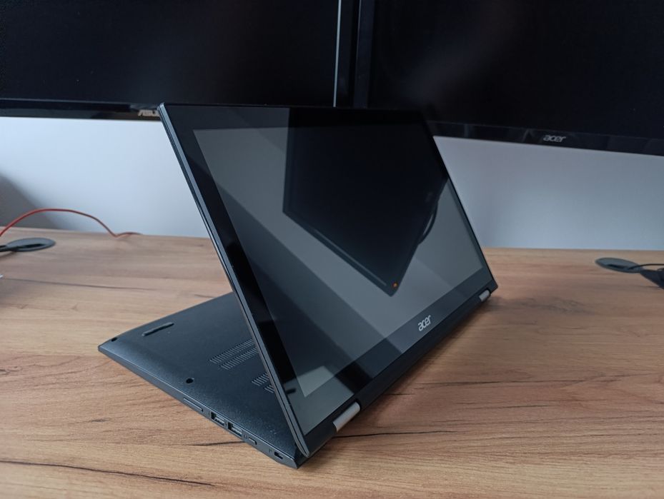 Laptop Acer SPIN 3 - dotykowy ekran, funkcja 360, SSD 256, 12GB RAM