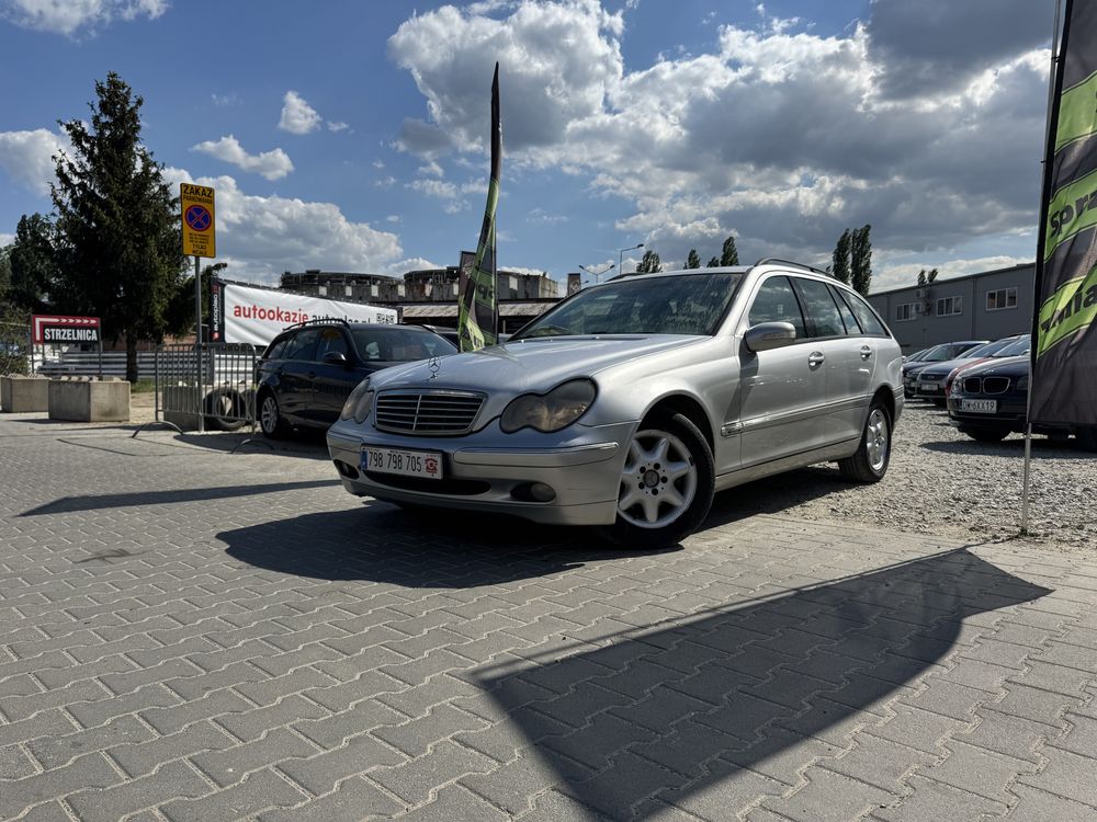 Mercedes C220/2.2d//klima// ważne opłaty// alu// elektryka//zamiana