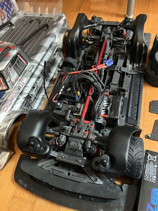 RC Arrma Infraction V2 1/7 8S – Preparado e Cheio de Upgrades
