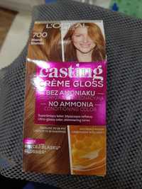 Farba do włosów Loreal Casting creme gloss 700 + spodnie nowe Esmara