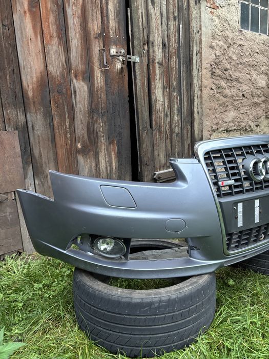Zderzak Audi A6C6 S-line Grill