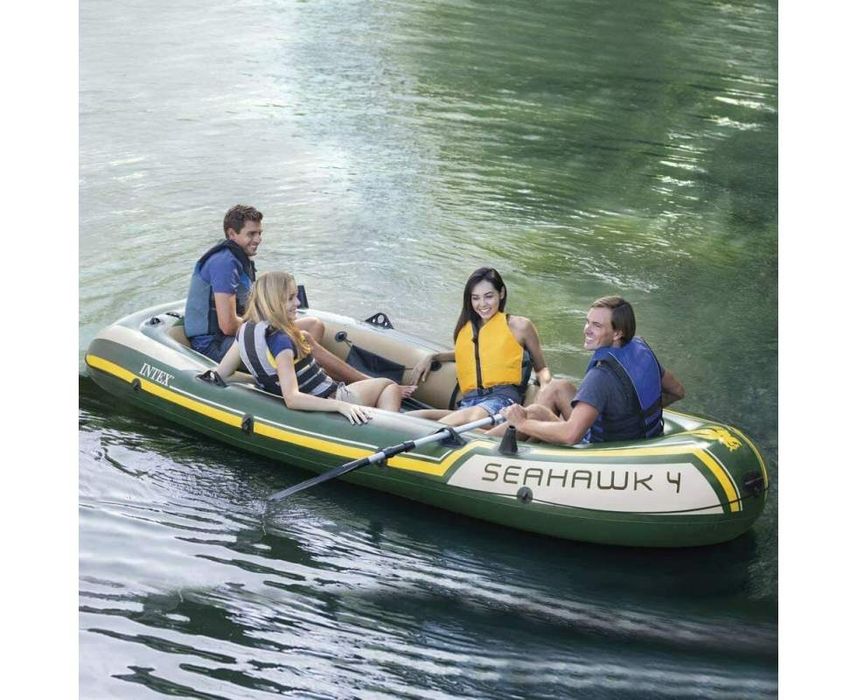 Лодка на 4 людей intex seahawk 4