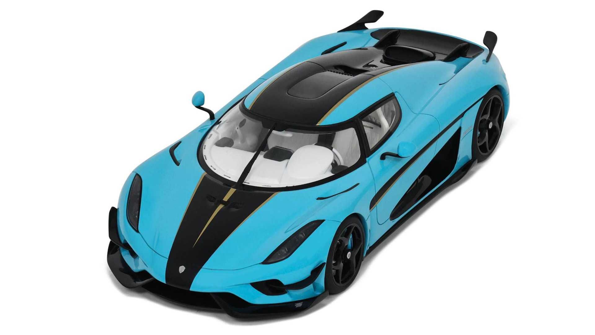 Model 1:18 GT Spirit Koenigsegg Regera 2018 blue (GT881)