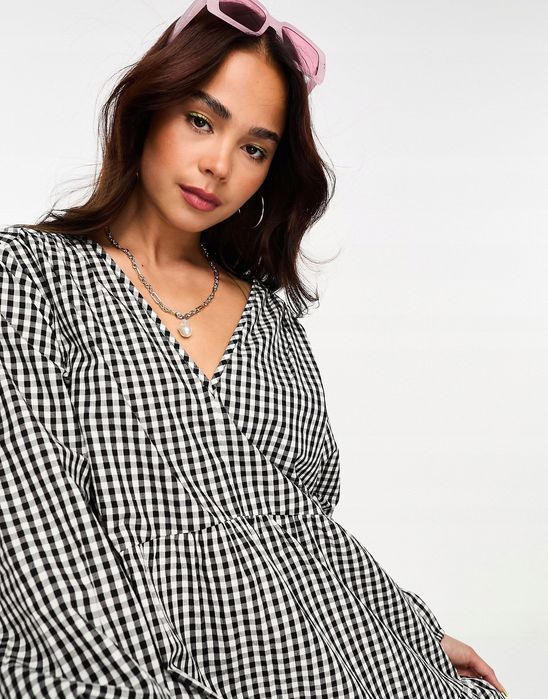 Esmee Exclusive 36 S Sukienka Mini W Kratkę H14743