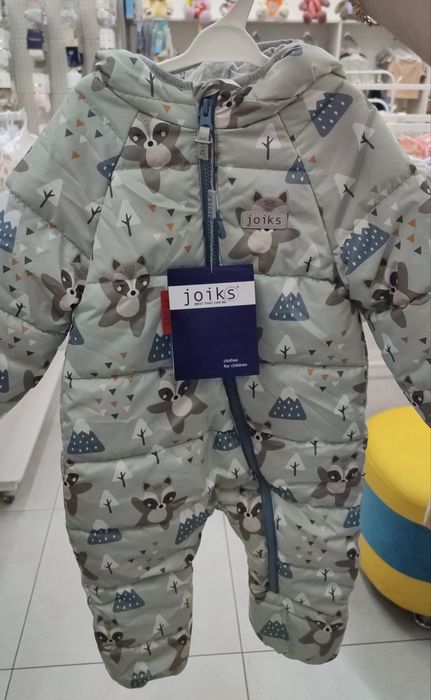 Комбінезон демісезонний для хлопчика JOIKS KGA-32 у зеленому кольорі