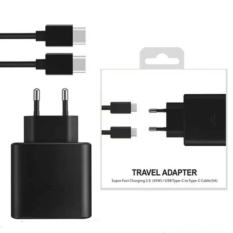 Ładowarka do telefonu sieciowa 25W USB typ C + kabel 1 metr typ C