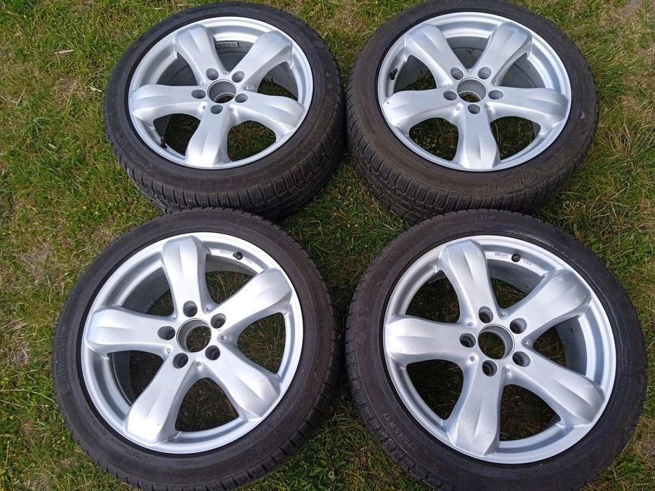 Felgi Aluminiowe 5x112 Mercedes SL W230 CL C E opony 6mm