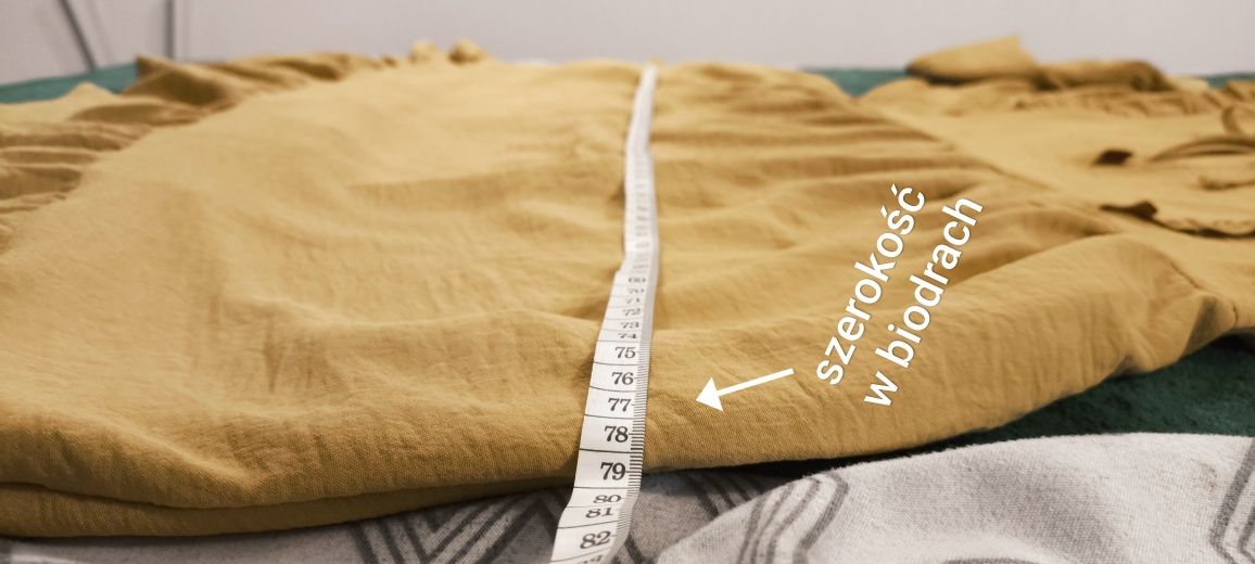 Sukienka miodowa XXL
