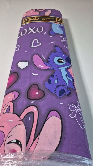 Постіль бязь дитяча пошив стіч герої хлопок стич простинь на гумці