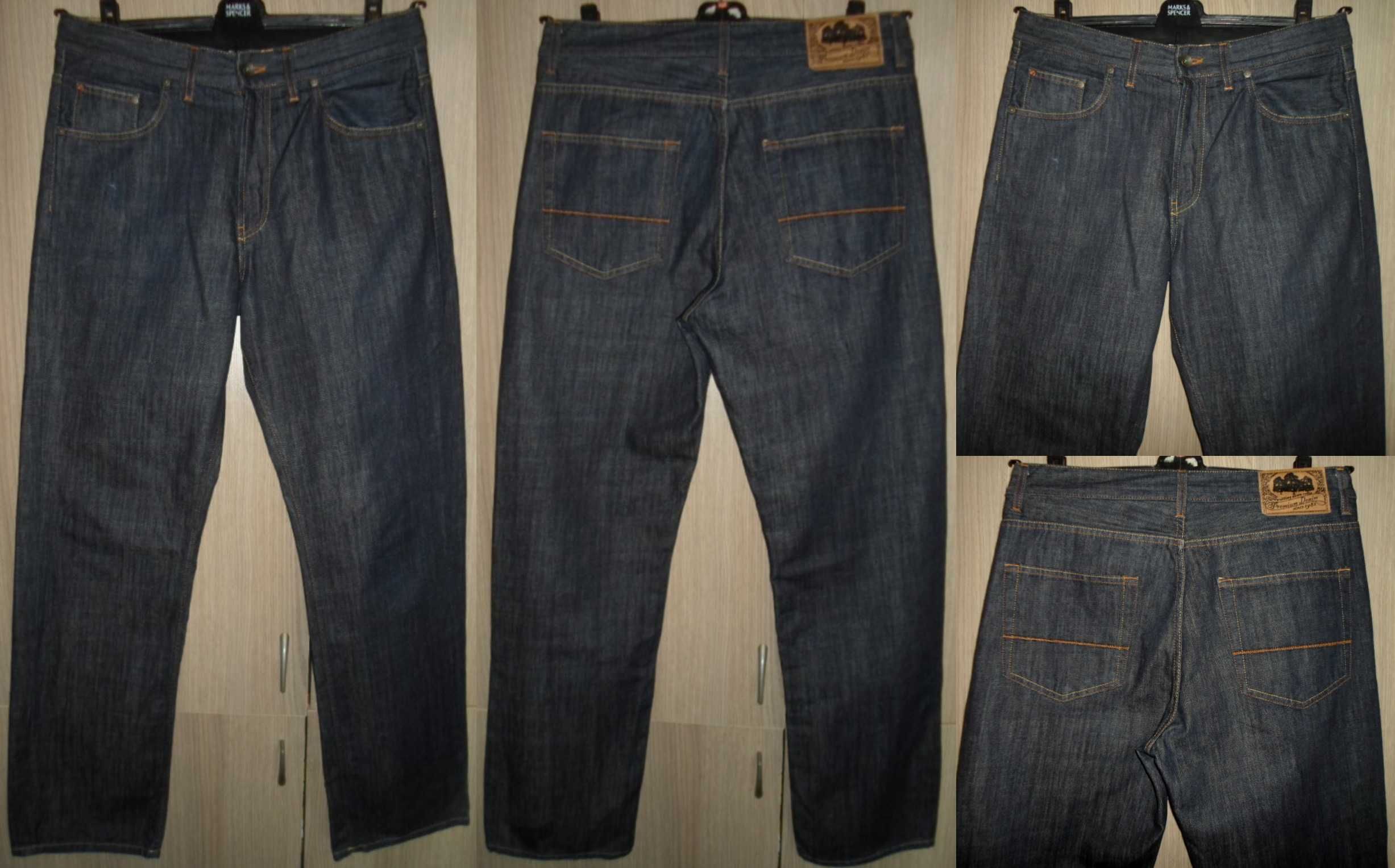 мужские джинсы  W 34/36 L 32-34 пояс 90-94-96 см