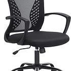 Cadeira de escritório giratória, ajustável em altura, função de in