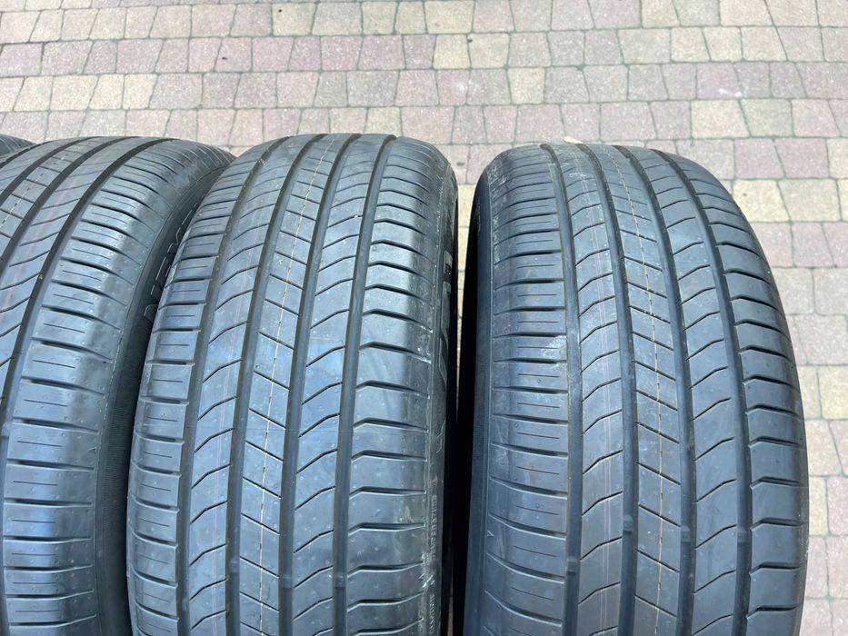 3657. Koła letnie Vw Tiguan I 5x112 czarne 215/60/17 nowe opony 2023r