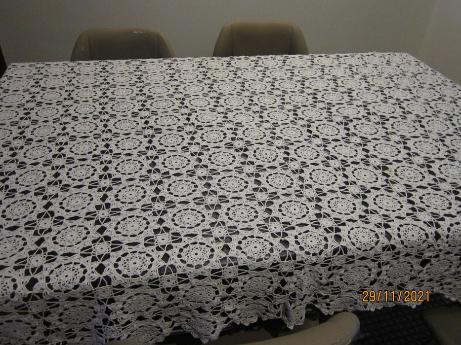 Toalha de crochet 2m x 1,40m