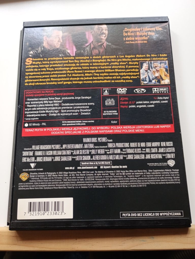 Showtime film DVD