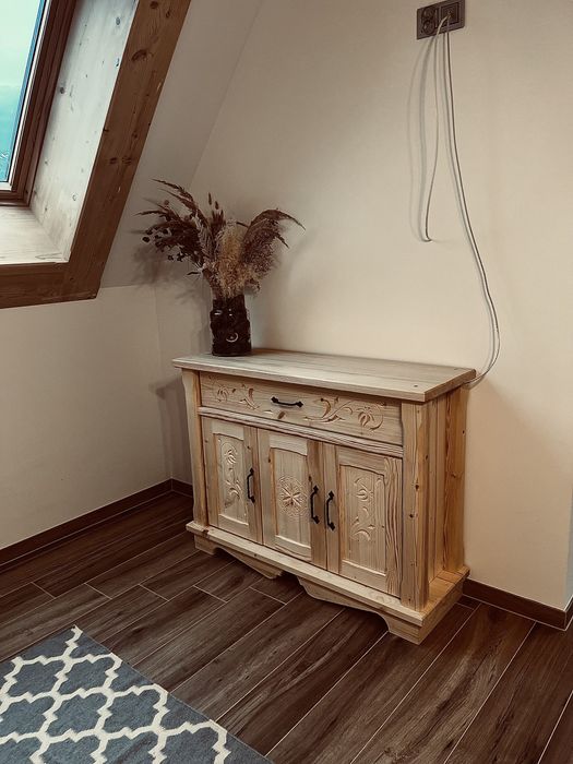 Komoda drewniana góralska