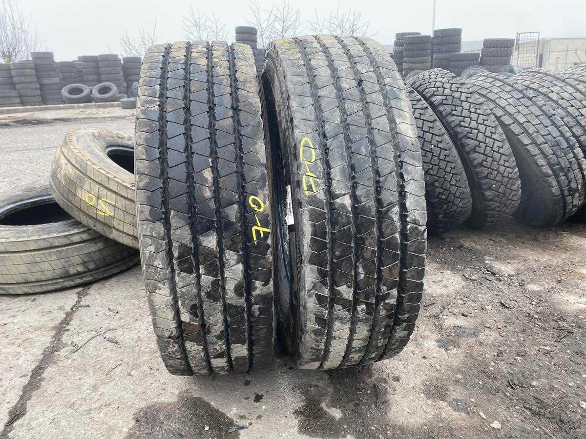 Opony używane ciężarowe przednie 285/70r19.5 Semperit Euro Front 12mm