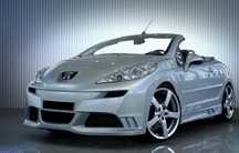 Body Kit completo com amortecedores e molas Koni para peugeot 207cc