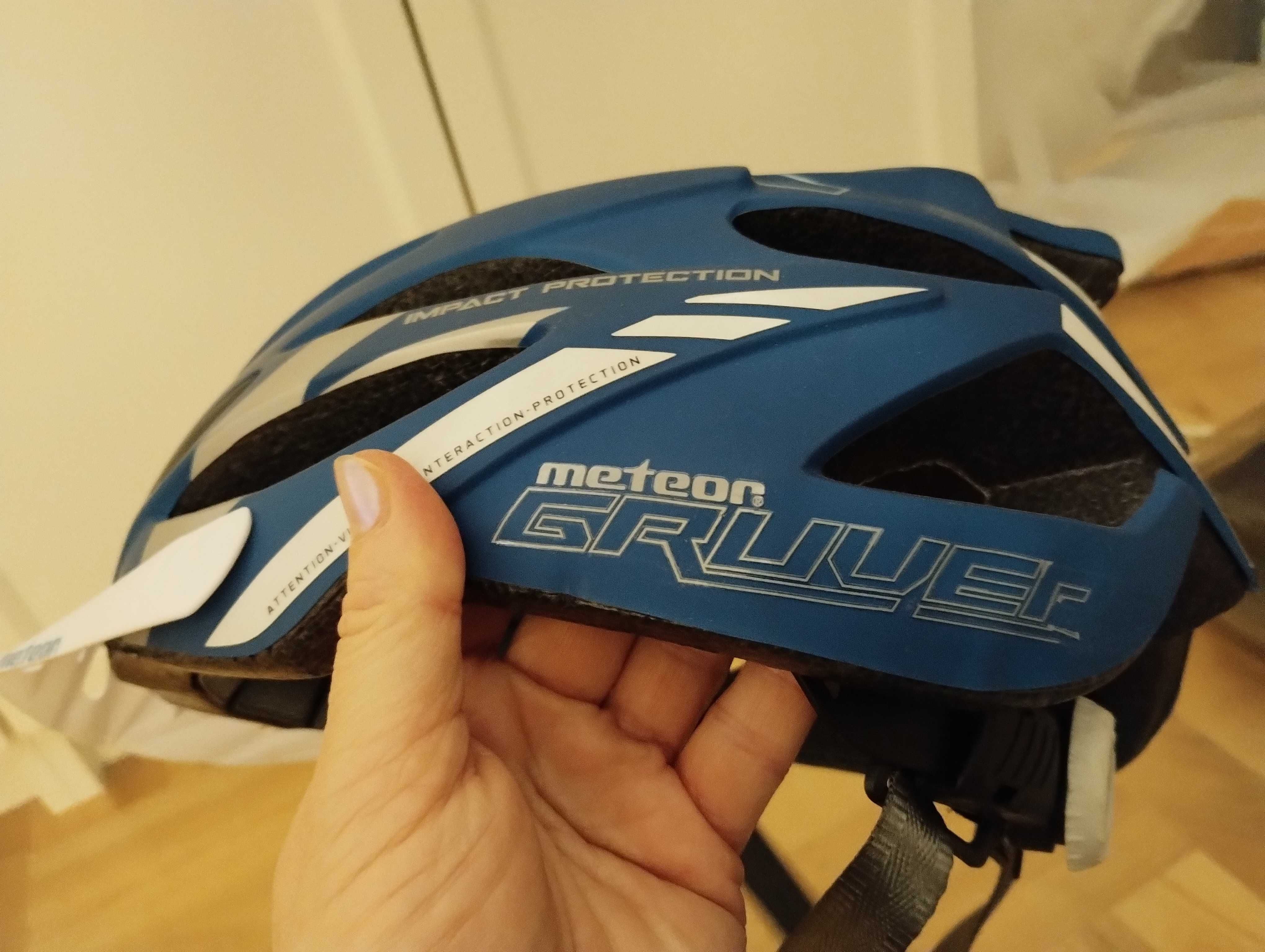 Kask na rower, M, regulowany