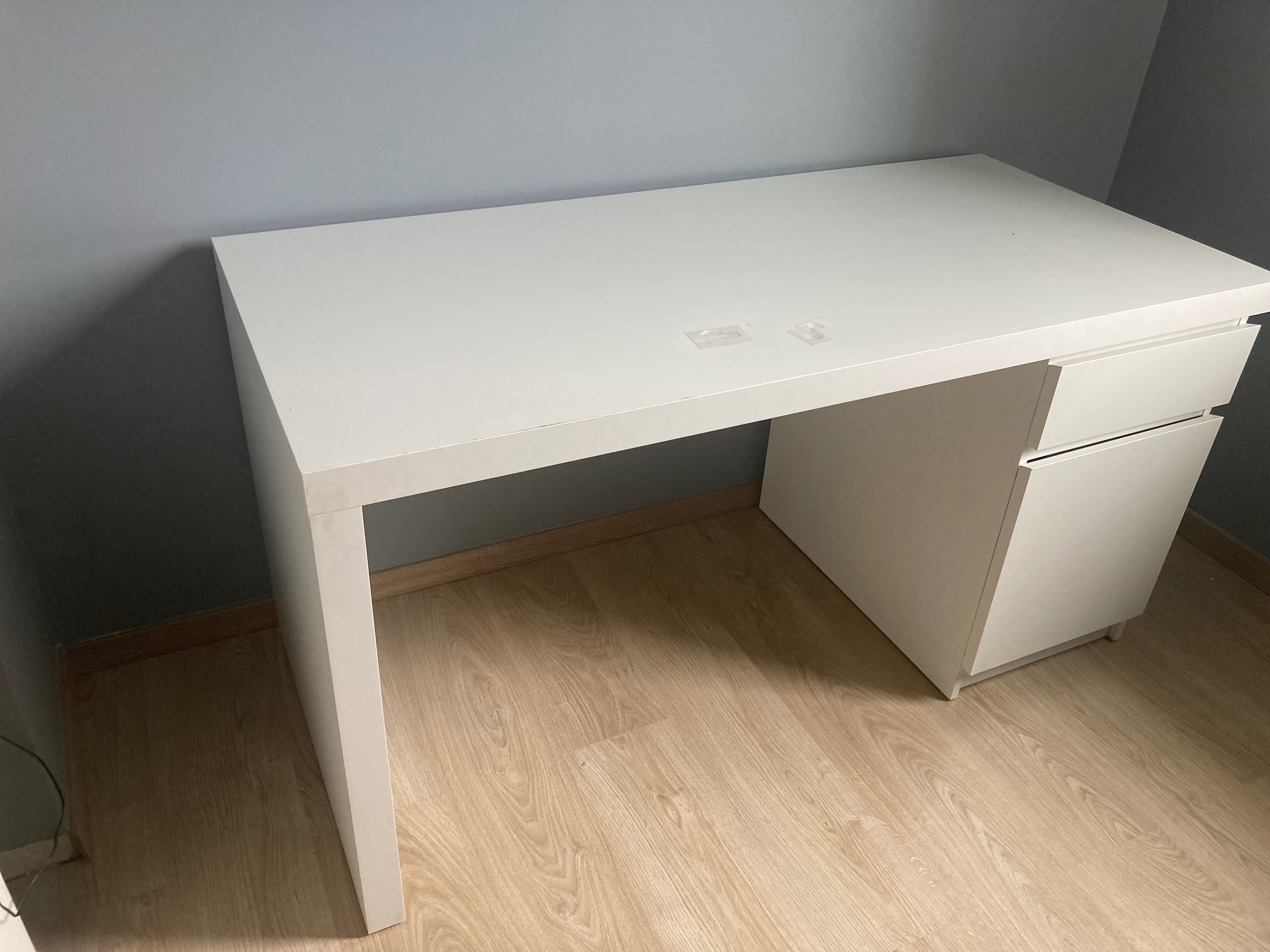 Biurko Ikea MAlm 140x65