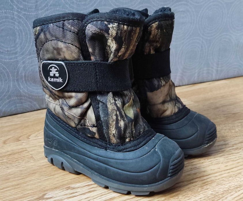 Kamik сноубути дитячі ботинки з утеплювачем
