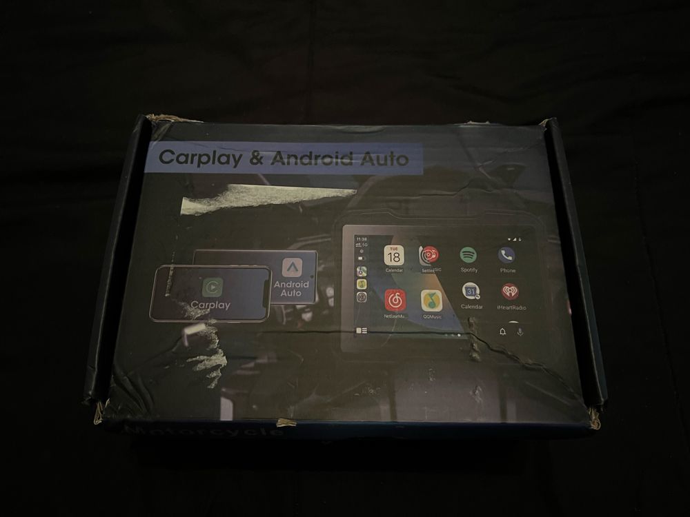 Carplay e Android auto - Modulo para moto