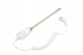 grzałka elektryczna grzejnika łazienkowego 600W biała nowa nowy