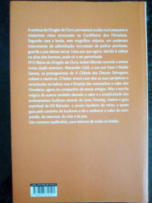 O Reino do Dragão de Ouro, de Isabel Allende