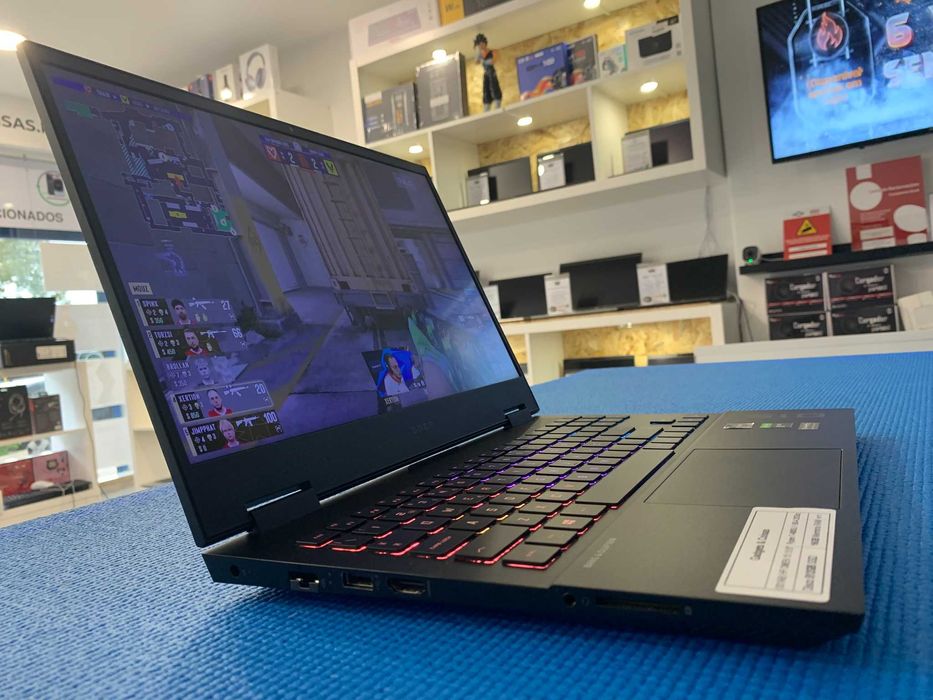 Portátil Gaming HP OMEN 15 | RTX 2060 | 16GB/512GB SSD | Loja Física