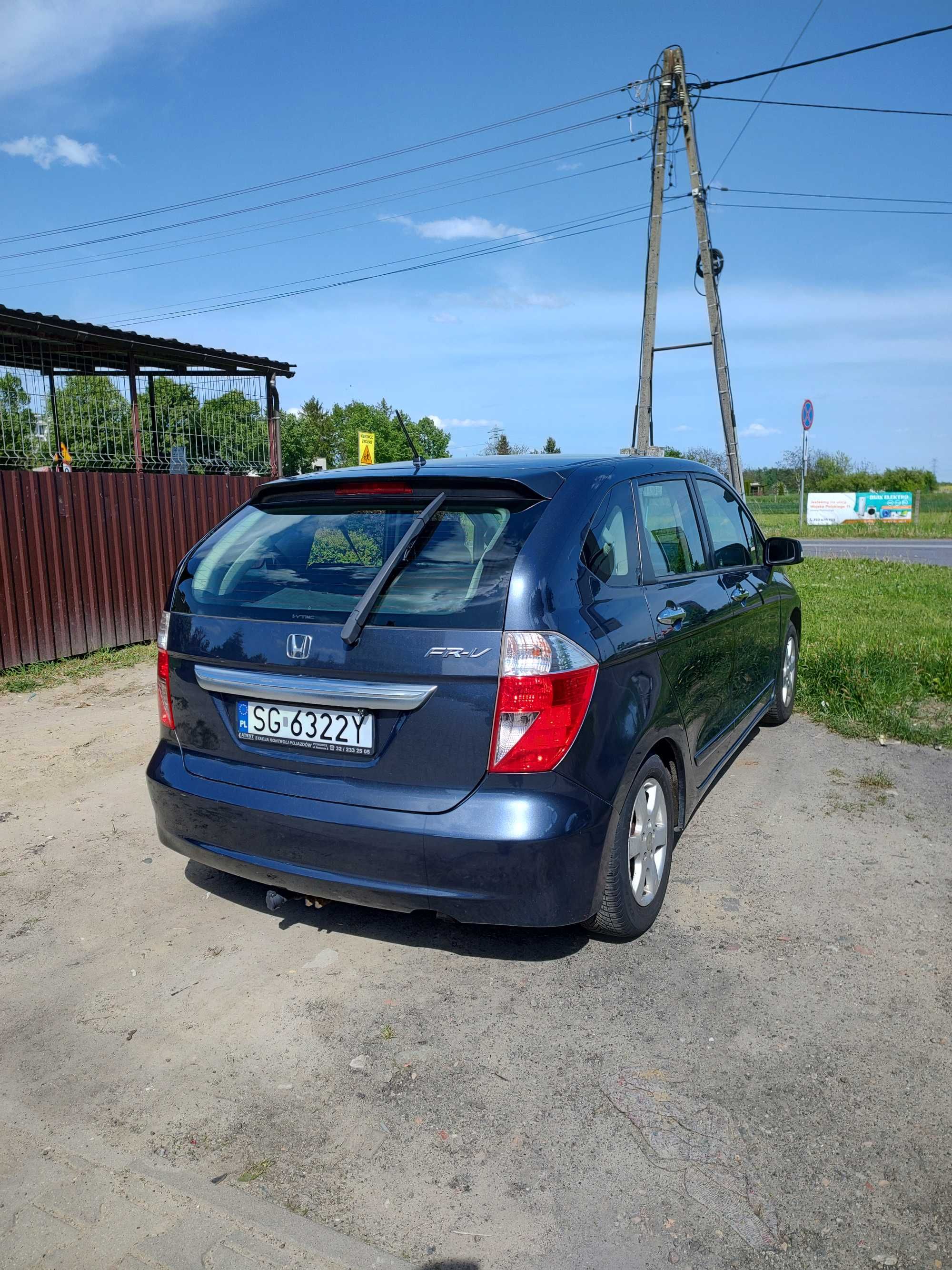 Honda Frv BENZ/ LPG 6 osobowy