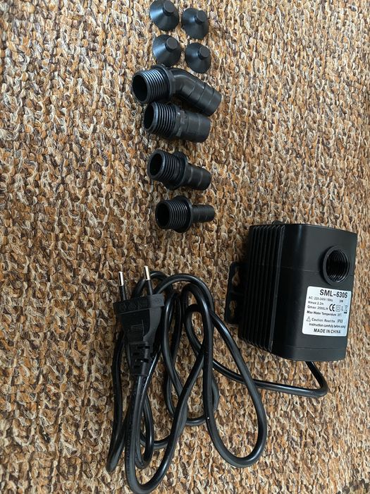 Помпа погружна для акваріума, ставка, фонтану