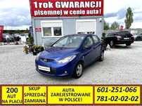 Mazda 2 1 ROK GWARANCJI W CENIE AUTA, Zamiana, 1.3 Benzyna, Niski przebieg*