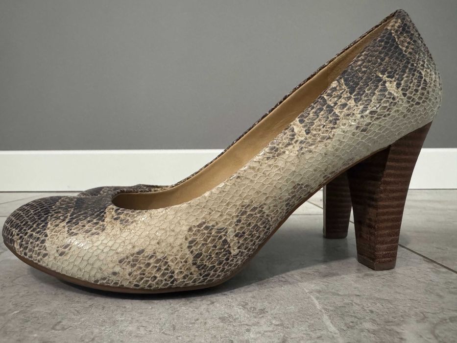 Туфлі жіночі Geox сірий змія 40 розмір