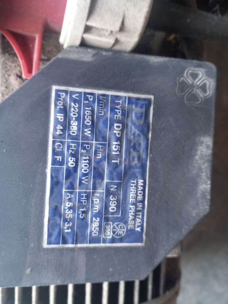 Bomba de água mono e trifásica