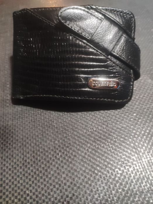 Carteira pele genuína