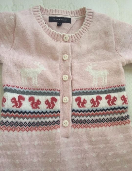 Kombinezon wiosenny, pajac Tommy Hilfiger 6-9M