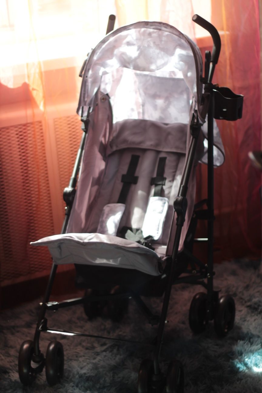 Прогулочная коляска My Babiie Grey tie dye stroller