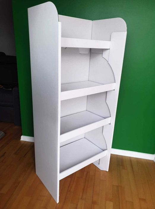 Mebel tymczasowy kartonowy półka z kartonu szafka kartonowa