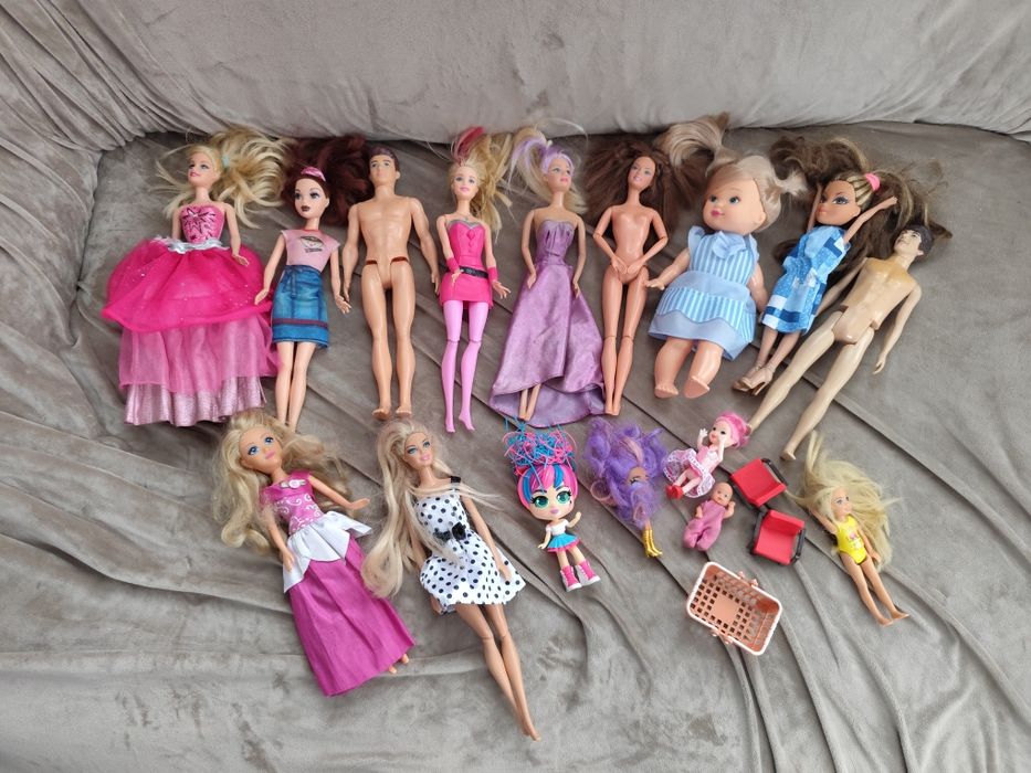 Zestaw lalek barbie