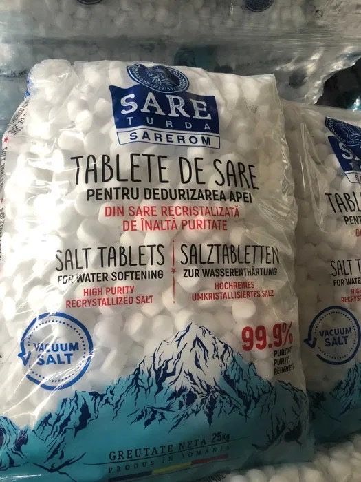 Таблетована сіль SAREROM, мішок 25кг