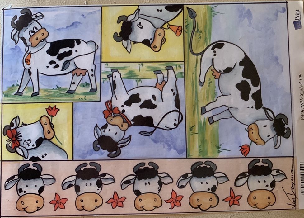 Material para découpage