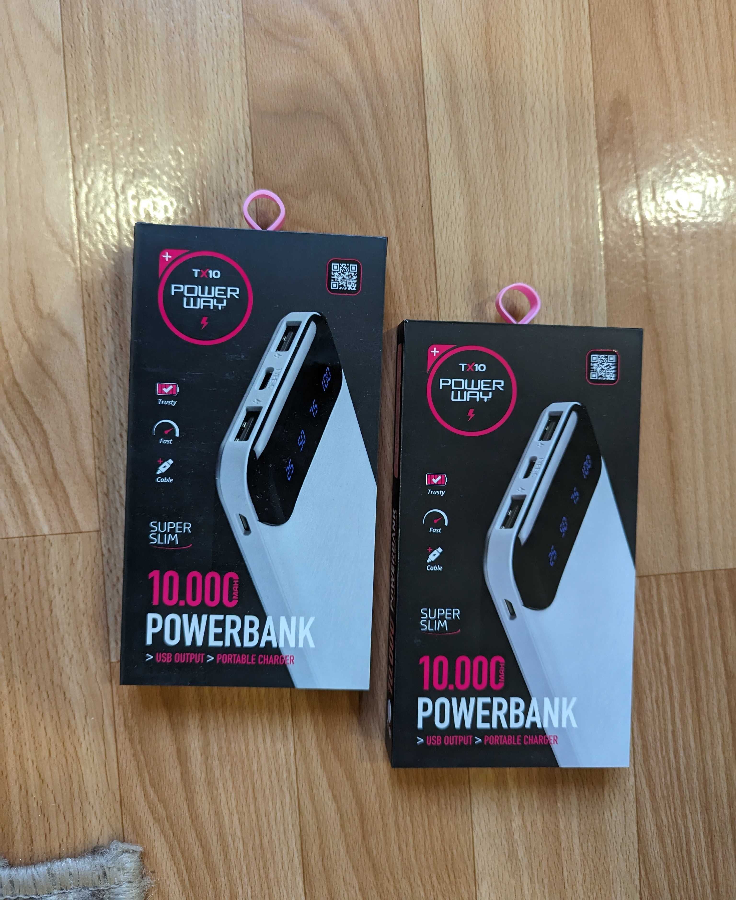 Мощный PowerBank на 10.000 mAH! Реальная ёмкость! Павербанк.