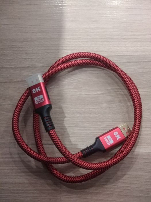 Kabel Przewód Displayport 1.4 DP-DP 8k 60Hz