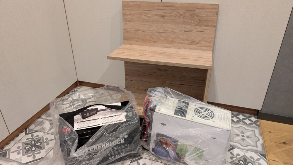 Комплект ДБЖ інвертор Volt Polska SINUS PRO 1200E Plus AGM 12 v 100aH